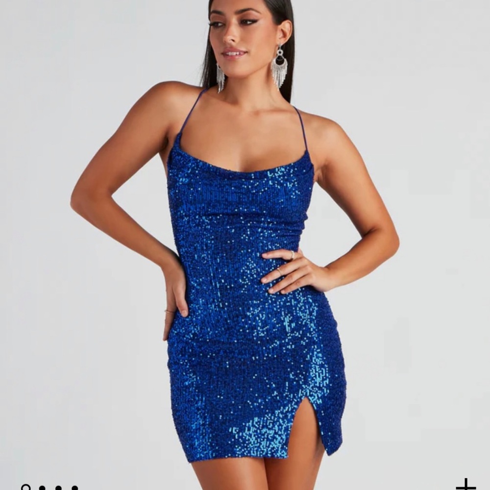 WINDSOR ROYAL BLUE DRESS (no longer sold on website)